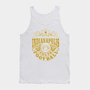 Vintage Retro Indianapolis Colts Football Tank Top